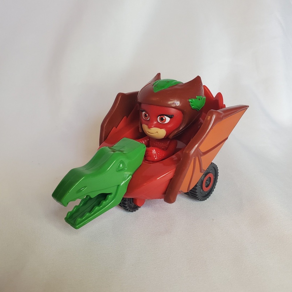 PJ Masks Cars Dino trouble Vehicle Owlette - Picture 1 of 5